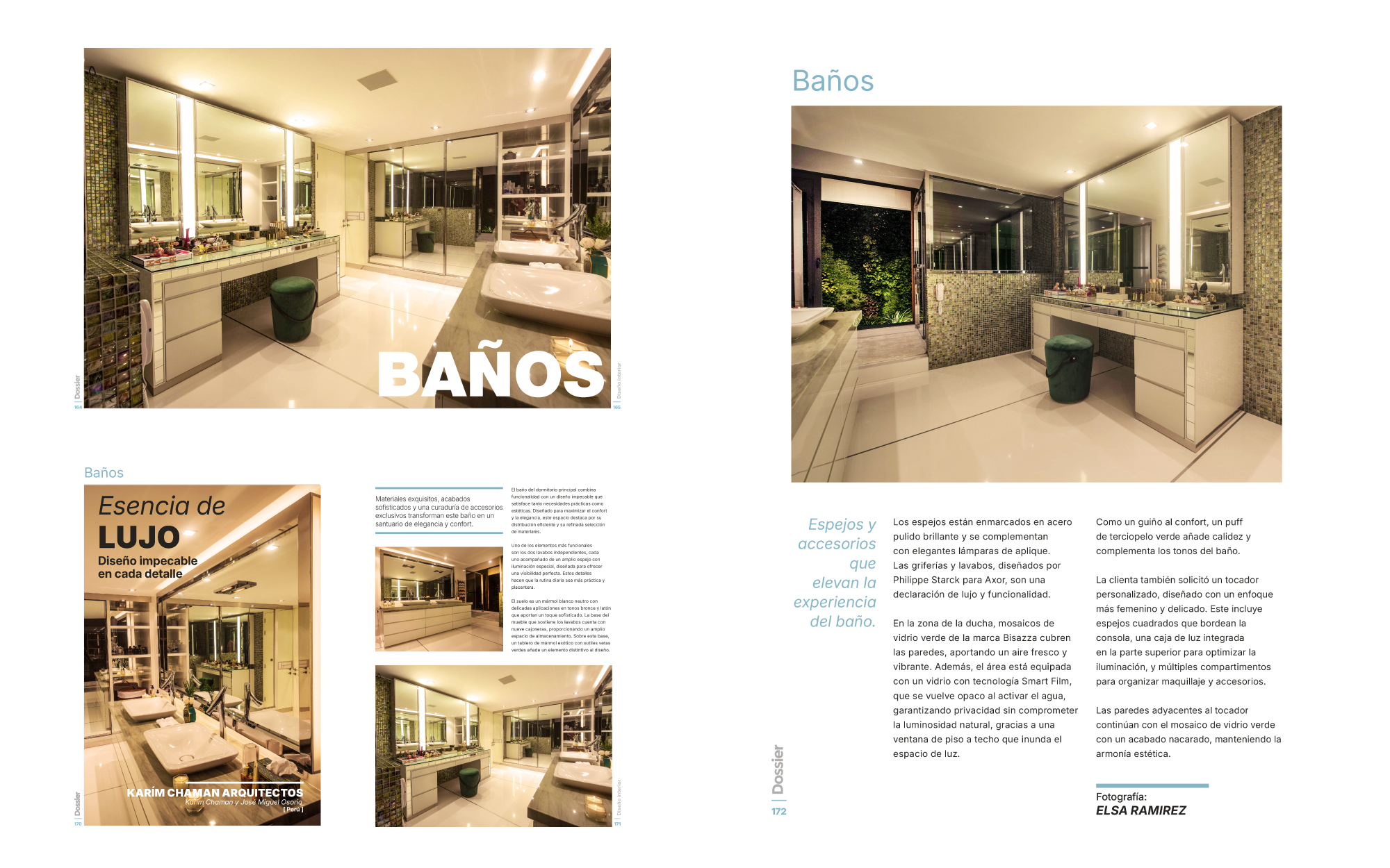 KARÍM CHAMAN ARQUITECTOS COMO PORTADA EN LA REVISTA DOSIER