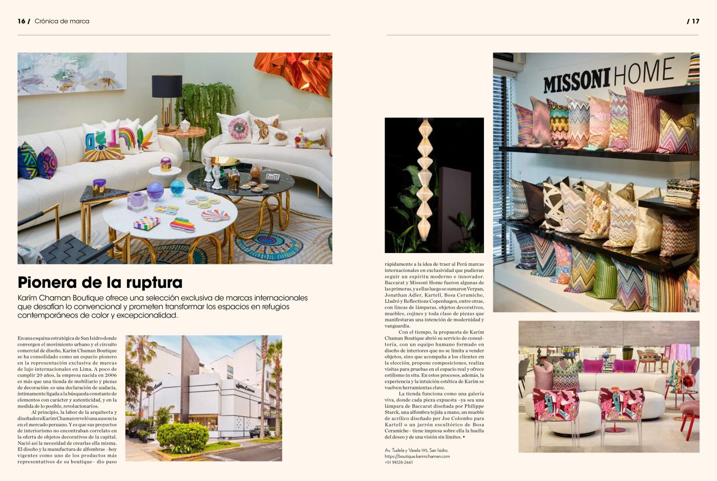 BOUTIQUE REVISTA CASAS