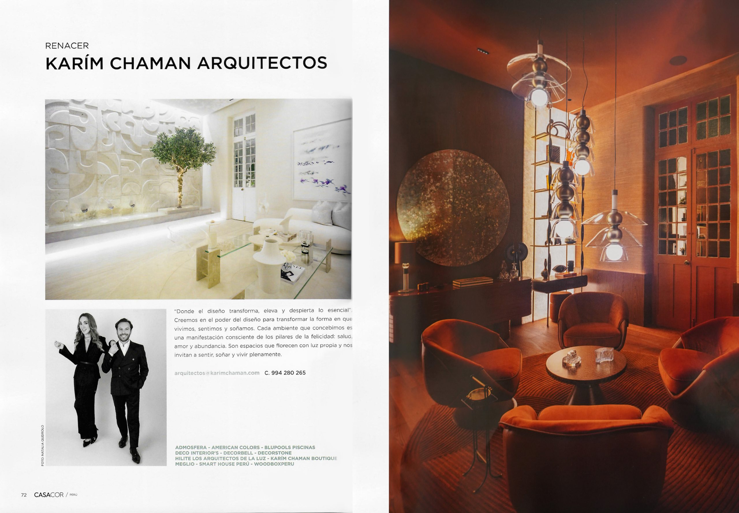 Interiores revista Casacor 2025 Perú
