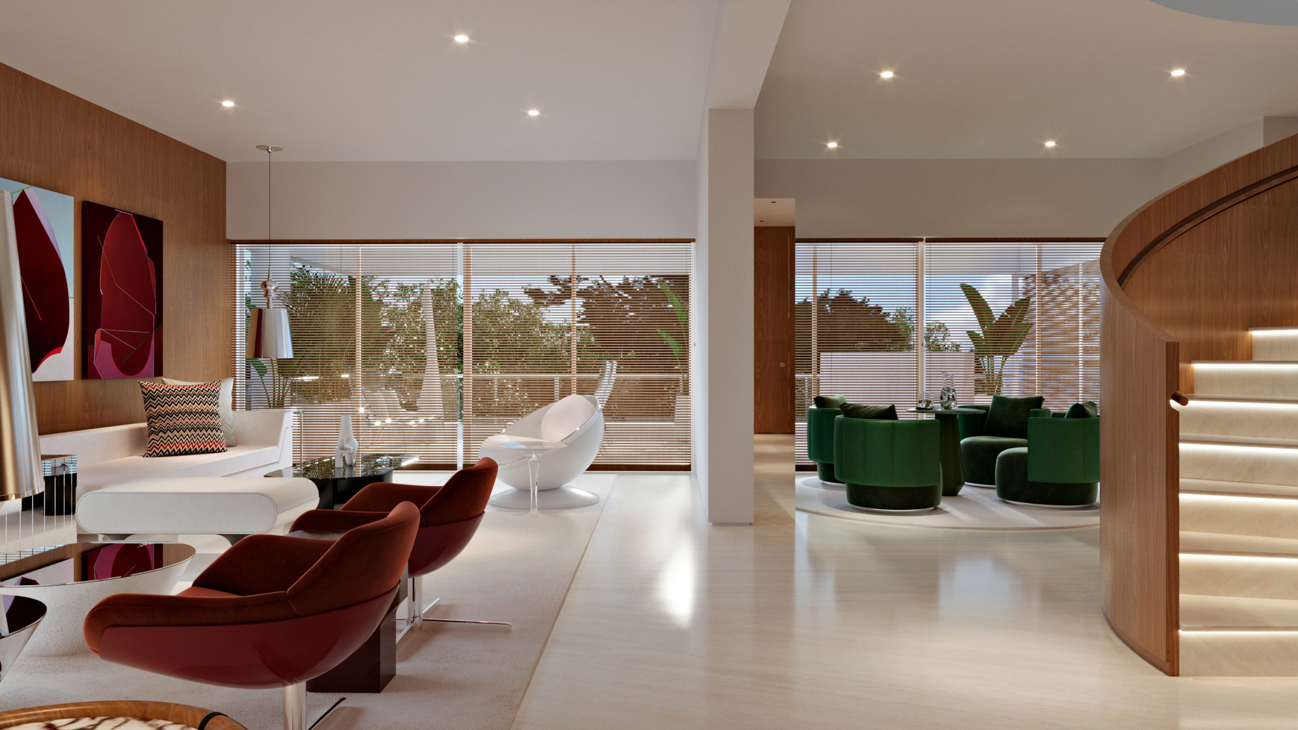 SALA PRINCIPAL KARÍM CHAMAN ARQUITECTOS