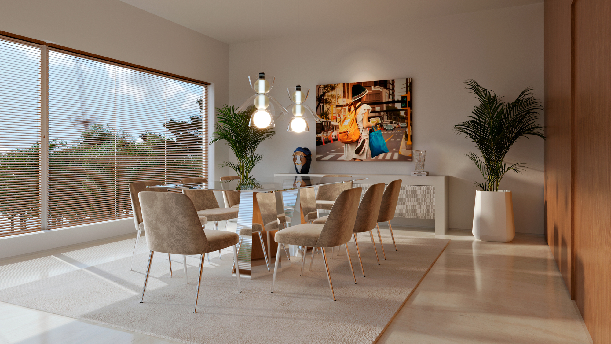 COMEDOR KARÍM CHAMAN ARQUITECTOS